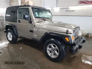 2004 Jeep Wrangler X with VIN 1J4FA39S84P711546, listed as a Copart auction lot 49219435 with 119,516 mi miles and Salvage Title. Bid and sale history available at DreamBid. Image 4.