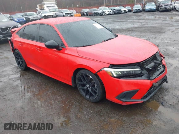 2023 Honda Civic Sport with VIN 2HGFE2F51PH502887, listed as a IAAI auction lot 42021914 with 48,540 mi miles and . Bid and sale history available at DreamBid. Image 1.