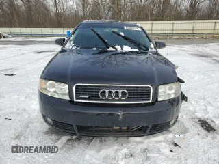 2005 Audi A4 1.8T SE with VIN WAULC68EX5A087184, listed as a Copart auction lot 85869944 with 169,025 mi miles and Salvage Title. Bid and sale history available at carsss.com. Image 5.