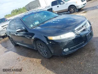2007 Acura TL Type-S with VIN 19UUA76567A007244, listed as a IAAI auction lot 41907440 with 1 mi miles. Bid and sale history available at carsss.com. Image 1.