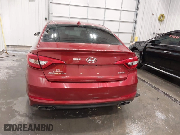 2015 Hyundai Sonata Sport with VIN 5NPE34AF1FH178616, listed as a IAAI auction lot 42123537 with 170,396 mi miles and . Bid and sale history available at DreamBid. Image 16.