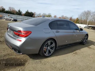 2019 BMW 7 Series 740i with VIN WBA7E2C53KB216819, listed as a Copart auction lot 76676013 with 60,928 mi miles. Bid and sale history available at carsss.com. Image 3.