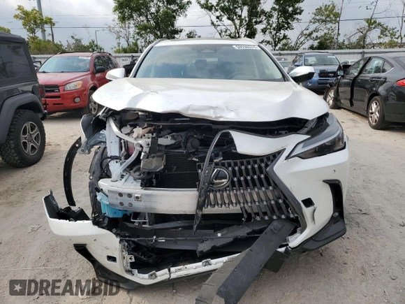 2022 Lexus NX with VIN JTJGKCEZ4N5004450, listed as a Copart auction lot 50530374 with 9,458 mi miles. Bid and sale history available at carsss.com. Image 5.