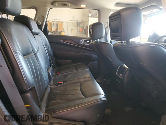 2013 Infiniti JX35 with VIN 5N1AL0MM7DC301244, listed as a Copart auction lot 47634945 with 116,533 mi miles and Salvage Title. Bid and sale history available at DreamBid. Image 11.