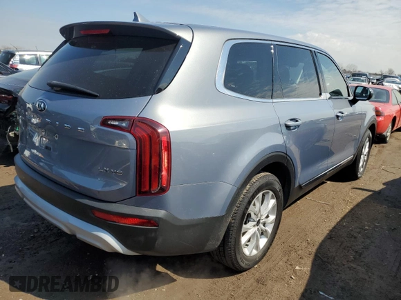 2020 Kia Telluride LX z VIN 5XYP24HC1LG015751, wystawiony jako Copart lot #50350765 z przebiegiem 108 842 mil mil oraz Szkoda całkowita • Salvage title. Historia ofert i sprzedaży dostępna na DreamBid. Obrazek 3.