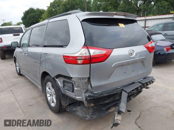 2018 Toyota Sienna LE Auto Access Seat with VIN 5TDKZ3DC3JS917131, listed as a IAAI auction lot 42250342 with 174,159 mi miles and . Bid and sale history available at DreamBid. Image 3.