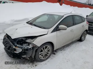 2017 Ford Focus SE with VIN 1FADP3K2XHL207380, listed as a Copart auction lot 46412645 with 115,282 mi miles and Salvage Title. Bid and sale history available at carsss.com. Image 1.