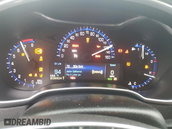 2013 Cadillac SRX Performance Collection with VIN 3GYFNHE34DS597871, listed as a Copart auction lot 56470795 with 208,504 mi miles and Salvage title. Bid and sale history available at DreamBid. Image 9.