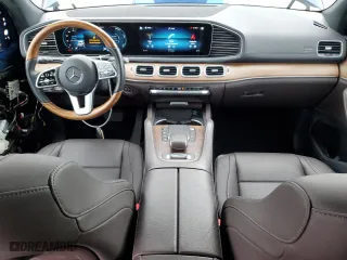 2021 Mercedes-Benz GLS with VIN 4JGFF5KE2MA486918, listed as a Copart auction lot 47378875 with 42,779 mi miles and Salvage Title. Bid and sale history available at carsss.com. Image 8.