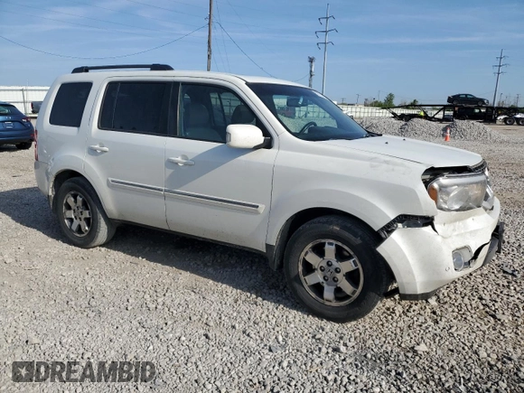2011 Honda Pilot Touring with VIN 5FNYF4H98BB063430, listed as a Copart auction lot 53753935 with 342,606 mi miles and Salvage Title. Bid and sale history available at carsss.com. Image 4.