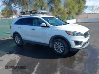 2018 Kia Sorento L with VIN 5XYPG4A3XJG347311, listed as a IAAI auction lot 41575718 with 74,213 mi miles. Bid and sale history available at carsss.com. Image 1.
