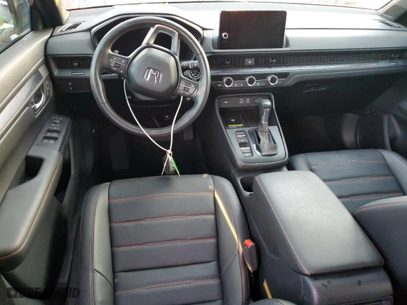 2024 Honda CR-V Hybrid Sport-L with VIN 7FARS6H81RE021196, listed as a Copart auction lot 74681594 with 0 mi miles and Salvage Title. Bid and sale history available at carsss.com. Image 8.