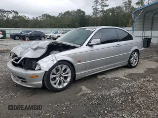 2001 BMW 3 Series 330Ci with VIN WBABN53451JU23705, listed as a Copart auction lot 79500184 with 173,057 mi miles and Salvage Title. Bid and sale history available at carsss.com. Image 1.