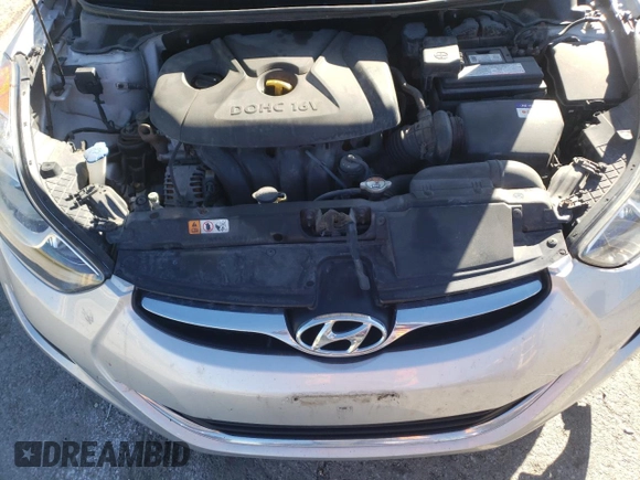 2013 Hyundai Elantra Limited with VIN KMHDH4AE5DU598740, listed as a Copart auction lot 50523365 with 138,411 mi miles and Salvage Title. Bid and sale history available at carsss.com. Image 11.