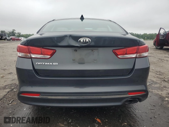 2016 Kia Optima LX with VIN KNAGT4L38G5078118, listed as a Copart auction lot 61355015 with 95,140 mi miles and Clean title. Bid and sale history available at DreamBid. Image 6.