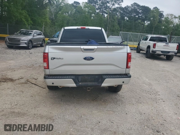 2017 Ford F-150 XL with VIN 1FTEX1CF7HKC87926, listed as a Copart auction lot 51379525 with 184,555 mi miles and Salvage title. Bid and sale history available at DreamBid. Image 6.