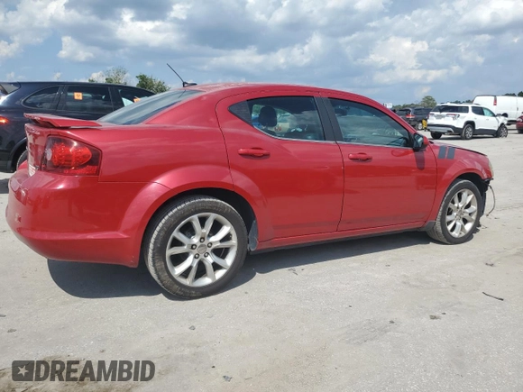 2013 Dodge Avenger R/T with VIN 1C3CDZBG7DN532729, listed as a Copart auction lot 72155624 with 181,241 mi miles and Salvage Title. Bid and sale history available at DreamBid. Image 3.