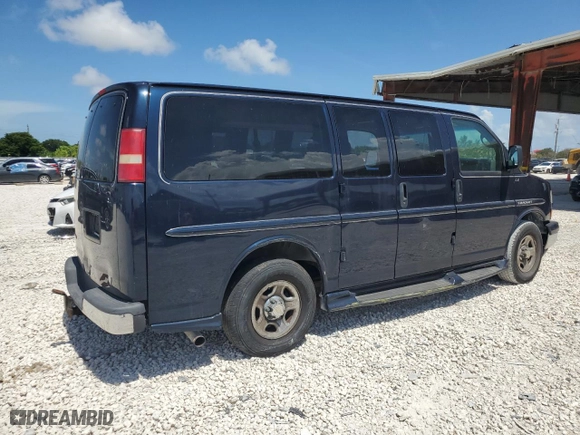 2007 Chevrolet Express Cargo Van YF7 Upfitter with VIN 1GBFG15T871193814, listed as a Copart auction lot 63169454 with 150,869 mi miles and Clean Title. Bid and sale history available at carsss.com. Image 3.