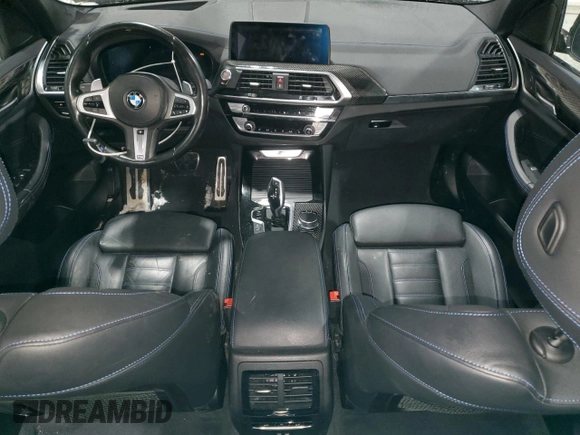 2020 BMW X3 M40i with VIN 5UXTY9C02L9D23795, listed as a Copart auction lot 42096505 with 55,231 mi miles and Salvage Title. Bid and sale history available at DreamBid. Image 8.