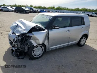 2008 Scion xB with VIN JTLKE50E681006902, listed as a Copart auction lot 50242385 with 163,369 mi miles and Salvage Title. Bid and sale history available at carsss.com. Image 1.