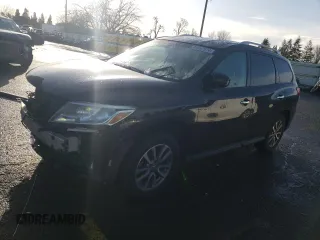 2016 Nissan Pathfinder S с VIN 5N1AR2MM3GC646656, выставлен на аукционе Copart как лот 85087074 с пробегом 143 402 миль миль и Списание • Salvage title. История ставок и продаж доступна на DreamBid. Изображение 1.