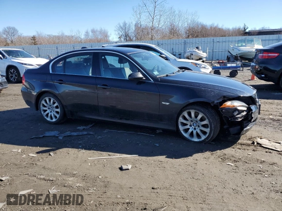 2006 BMW 3 Series 330xi with VIN WBAVD33556KV63980, listed as a Copart auction lot 46863195 with 207,042 mi miles and Clean Title. Bid and sale history available at carsss.com. Image 4.