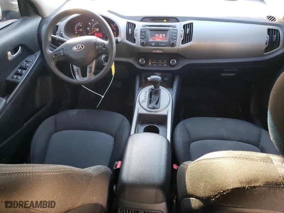2014 Kia Sportage LX with VIN KNDPB3AC8E7621133, listed as a Copart auction lot 48303085 with 153,531 mi miles and Salvage Title. Bid and sale history available at carsss.com. Image 8.