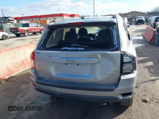 2016 Jeep Compass Latitude with VIN 1C4NJDEB5GD713905, listed as a IAAI auction lot 41138023 with 107,479 mi miles and . Bid and sale history available at DreamBid. Image 17.