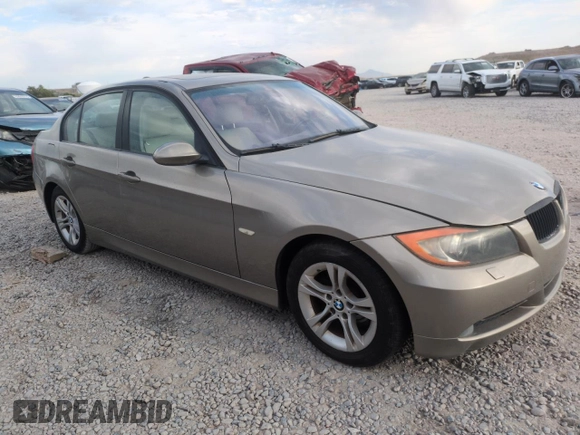 2008 BMW 3 Series 328xi with VIN WBAVC93538K040174, listed as a Copart auction lot 63467805 with 150,612 mi miles and Clean title. Bid and sale history available at DreamBid. Image 4.