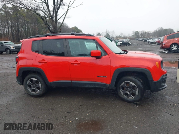 2015 Jeep Renegade Latitude with VIN ZACCJBBHXFPB81006, listed as a IAAI auction lot 41819915 with 74,000 mi miles. Bid and sale history available at carsss.com. Image 13.