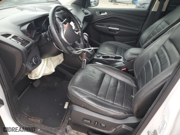 2015 Ford Escape Titanium with VIN 1FMCU0JX4FUC12264, listed as a Copart auction lot 45060775 with 130,195 mi miles and Clean Title. Bid and sale history available at carsss.com. Image 7.