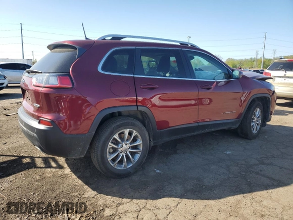 2021 Jeep Cherokee Latitude Lux with VIN 1C4PJMMX3MD232777, listed as a Copart auction lot 56071955 with 56,594 mi miles and Salvage title. Bid and sale history available at DreamBid. Image 3.
