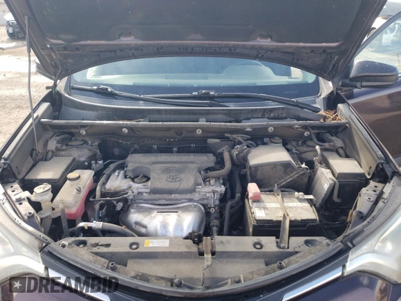 2018 Toyota RAV4 LE with VIN 2T3BFREV4JW699534, listed as a Copart auction lot 87269814 with 80,564 mi miles and Salvage Title. Bid and sale history available at carsss.com. Image 12.