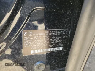 2011 BMW 7 Series 750i with VIN WBAKA8C56BCY36700, listed as a Copart auction lot 46165525 with 152,027 mi miles and Clean title. Bid and sale history available at DreamBid. Image 12.