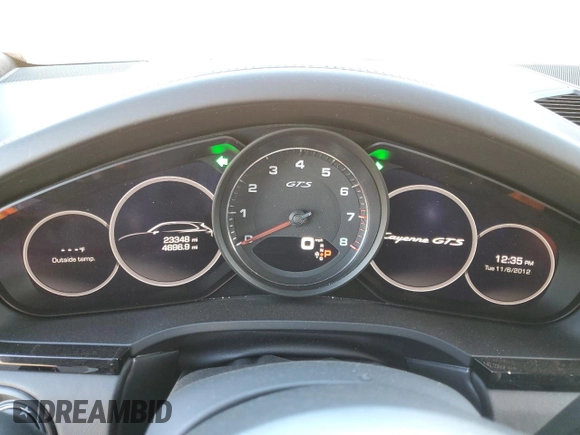 2021 Porsche Cayenne GTS with VIN WP1AG2AY3MDA34642, listed as a Copart auction lot 67523994 with 23,348 mi miles and Salvage title. Bid and sale history available at DreamBid. Image 9.