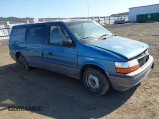 1993 Dodge Grand Caravan with VIN 1B4GH54R3PX606744, listed as a IAAI auction lot 42135204 with 159,517 mi miles and . Bid and sale history available at DreamBid. Image 1.
