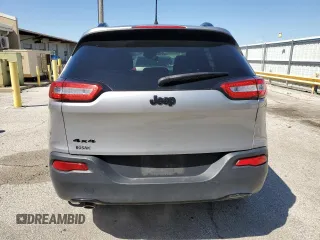 2017 Jeep Cherokee Sport with VIN 1C4PJMAB4HW544836, listed as a Copart auction lot 52512785 with 77,733 mi miles and Salvage Title. Bid and sale history available at DreamBid. Image 6.
