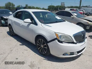 2016 Buick Verano Sport Touring with VIN 1G4PW5SK0G4162640, listed as a IAAI auction lot 41859445 with 87,361 mi miles and . Bid and sale history available at DreamBid. Image 1.