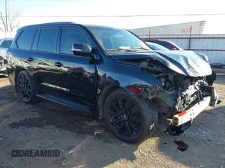 2019 Lexus LX with VIN JTJHY7AX3K4300950, listed as a IAAI auction lot 41399381 with 108,884 mi miles. Bid and sale history available at carsss.com. Image 1.