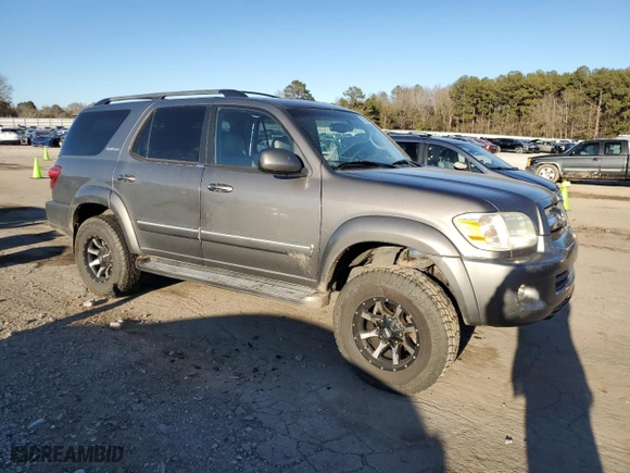 2006 Toyota Sequoia Limited with VIN 5TDBT48A86S268207, listed as a Copart auction lot 42321545 with 245,352 mi miles and Salvage Title. Bid and sale history available at carsss.com. Image 4.