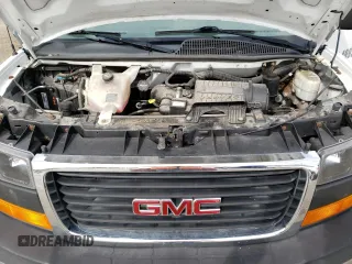 2017 GMC Savana Cargo Van with VIN 1GTW7AFF7H1906806, listed as a Copart auction lot 81203694 with 53,426 mi miles and Salvage Title. Bid and sale history available at carsss.com. Image 12.