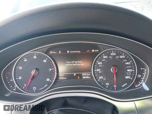 2014 Audi A7 Prestige with VIN WAU2GAFC2EN081411, listed as a IAAI auction lot 41993803 with 66,008 mi miles and . Bid and sale history available at DreamBid. Image 7.