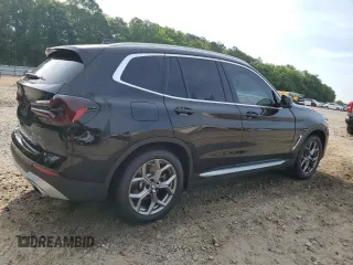 2024 BMW X3 sDrive30i z VIN WBX47DP05RN262593, wystawiony jako Copart lot #54863395 z przebiegiem 17 048 mil mil oraz Szkody całkowita. Historia ofert i sprzedaży dostępna na DreamBid. Obrazek 3.