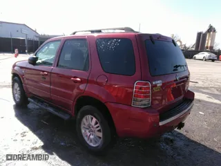 2007 Mercury Mariner Premier with VIN 4M2CU87197KJ15025, listed as a IAAI auction lot 35987125 with 167,484 mi miles. Bid and sale history available at carsss.com. Image 3.