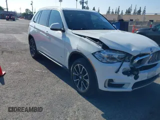 2017 BMW X5 sDrive35i with VIN 5UXKR2C53H0U19763, listed as a IAAI auction lot 41895725 with 101,361 mi miles. Bid and sale history available at carsss.com. Image 1.