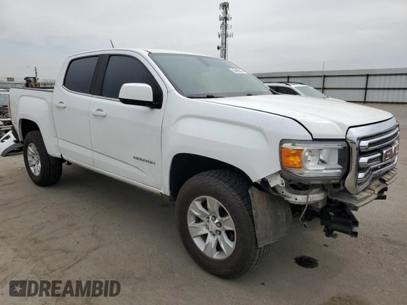 2016 GMC Canyon 2WD SLE with VIN 1GTG5CE39G1375068, listed as a Copart auction lot 65466624 with 114,696 mi miles and Salvage Title. Bid and sale history available at carsss.com. Image 4.