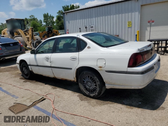 2000 Chevrolet Impala with VIN 2G1WF55EXY9111918, listed as a Copart auction lot 62153055 with 163,841 mi miles and Salvage title. Bid and sale history available at DreamBid. Image 2.