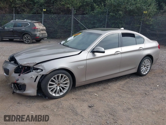 2014 BMW 5 Series 528i xDrive with VIN WBA5A7C56ED613949, listed as a IAAI auction lot 40353558 with 94,672 mi miles and . Bid and sale history available at DreamBid. Image 2.