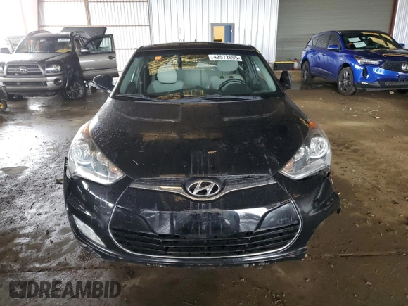 2012 Hyundai Veloster w/Gray Int с VIN KMHTC6AD2CU079379, выставлен на аукционе Copart как лот 42972695 с пробегом Не указан миль и Списание • Salvage title. История ставок и продаж доступна на DreamBid. Изображение 5.
