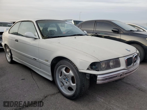 1997 BMW 3 Series M3 with VIN WBSBG9325VEY75132, listed as a Copart auction lot 43638795 with 132,350 mi miles and Salvage title. Bid and sale history available at DreamBid. Image 4.